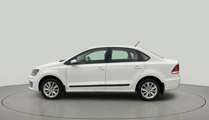 2018 Volkswagen Vento HIGHLINE PETROL AT, CNG, Automatic, 52,665 km, Left Side