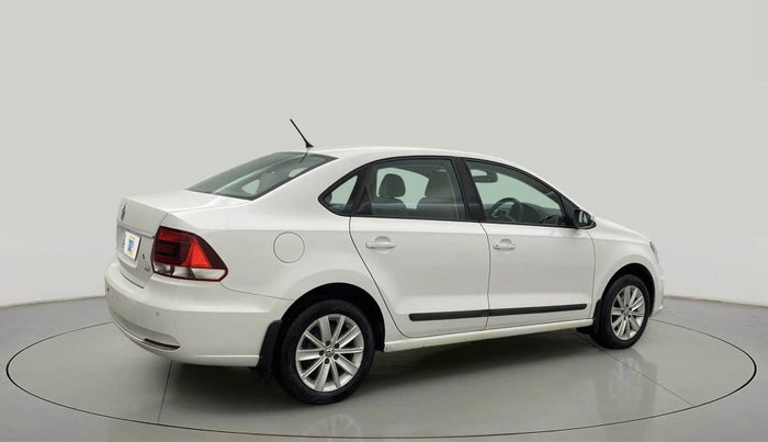 2018 Volkswagen Vento HIGHLINE PETROL AT, CNG, Automatic, 52,665 km, Right Back Diagonal