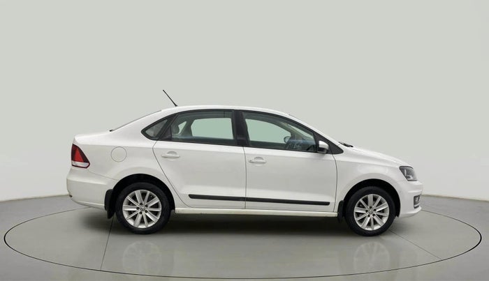 2018 Volkswagen Vento HIGHLINE PETROL AT, CNG, Automatic, 52,665 km, Right Side View