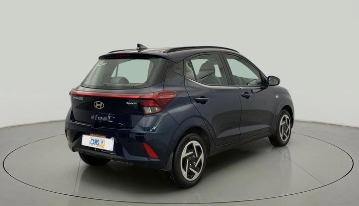 2023 Hyundai GRAND I10 NIOS SPORTZ AMT 1.2 KAPPA VTVT, Petrol, Automatic, 13,107 km, Right Back Diagonal