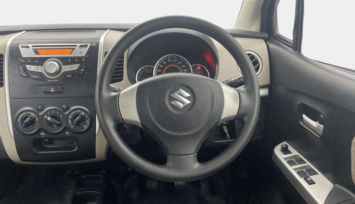 2015 Maruti Wagon R 1.0 VXI, Petrol, Manual, 49,619 km, Steering Wheel Close Up