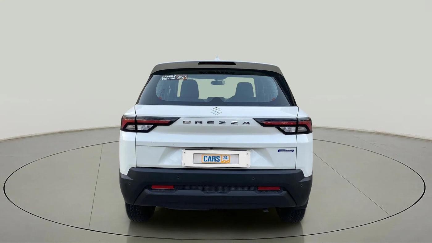 2023 Maruti BREZZA VXI SMART HYBRID, Petrol, Manual, 7,130 km, Back/Rear