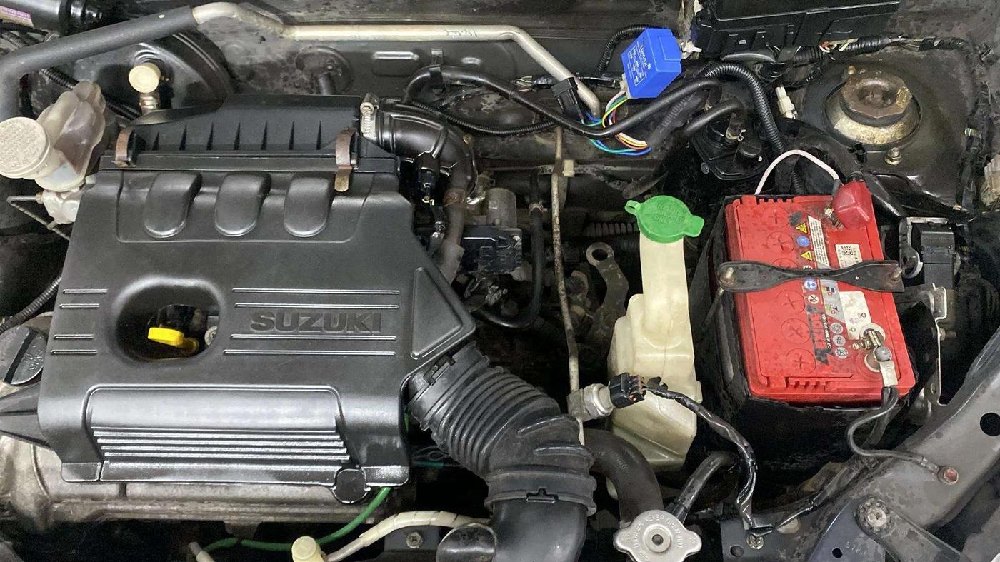 2018 Maruti Alto K10 VXI (O), Petrol, Manual, 31,100 km, Engine View - Left