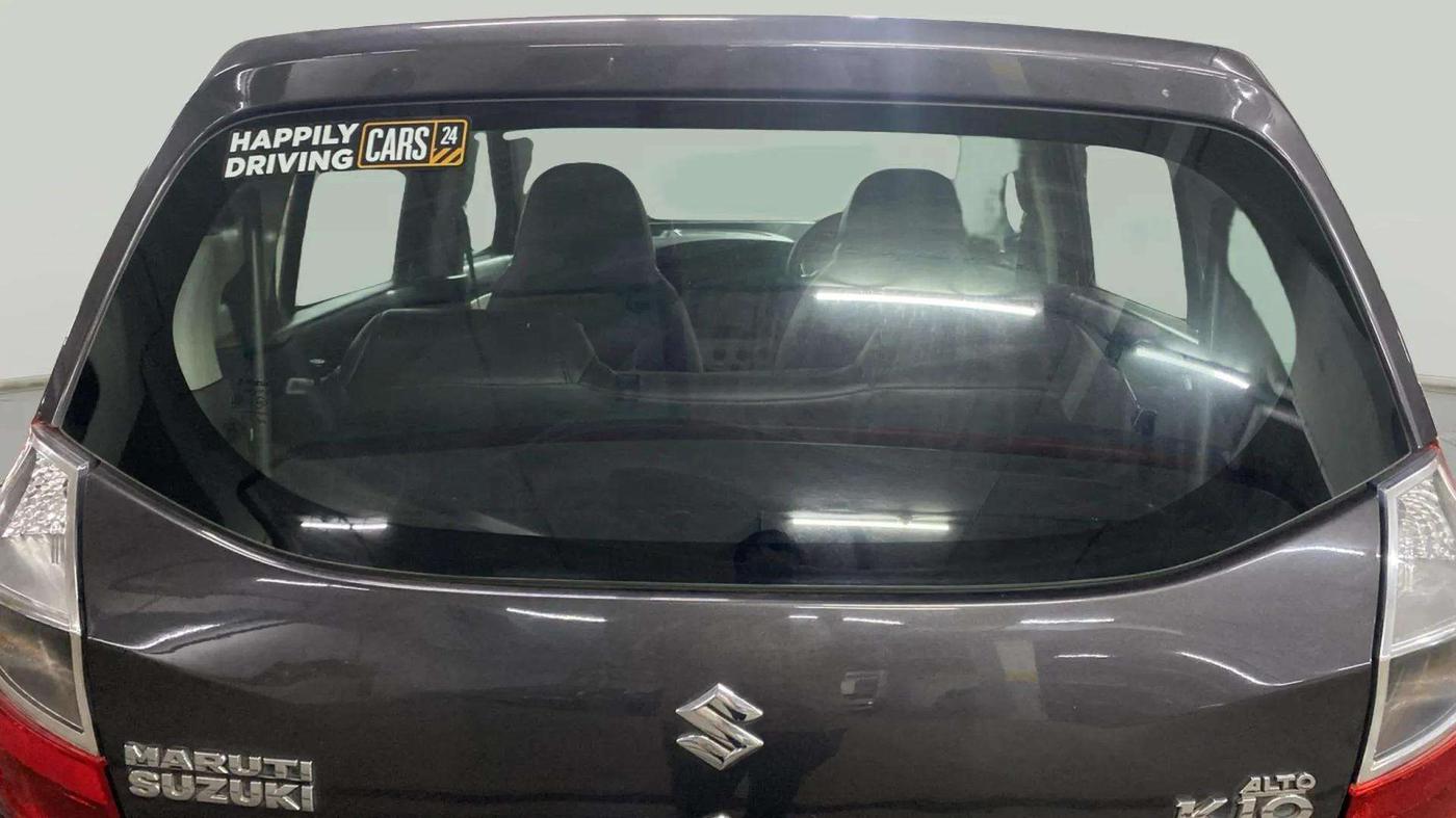 2018 Maruti Alto K10 VXI (O), Petrol, Manual, 31,100 km, Rear Windshield