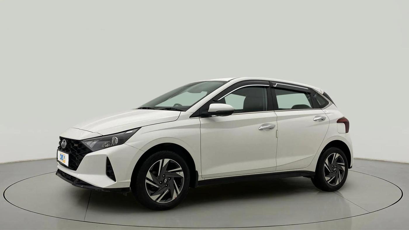 2022 Hyundai NEW I20 ASTA (O) 1.0 TURBO GDI DCT, Petrol, Automatic, 5,132 km, Left Front Diagonal