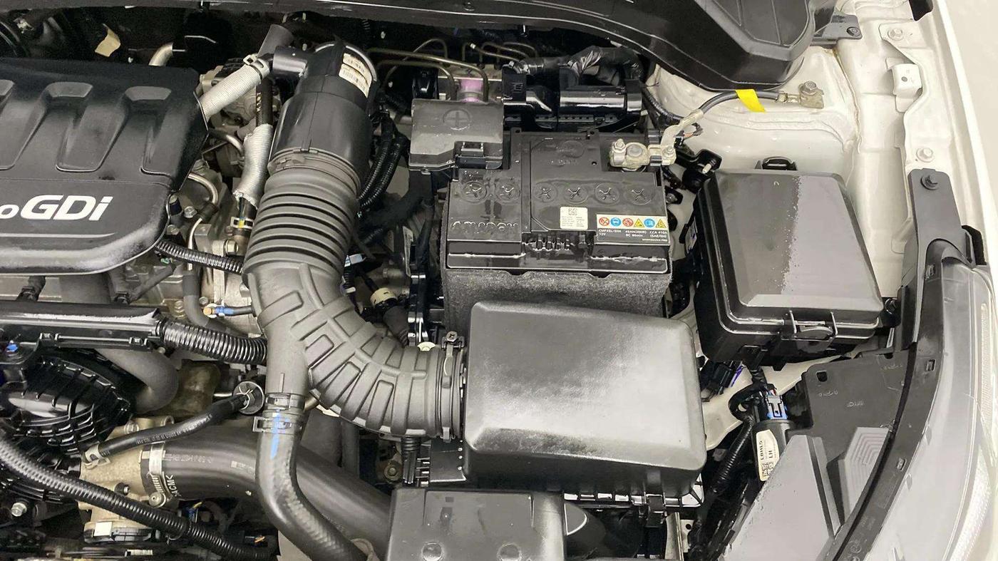 2022 Hyundai NEW I20 ASTA (O) 1.0 TURBO GDI DCT, Petrol, Automatic, 5,132 km, Engine View - Left