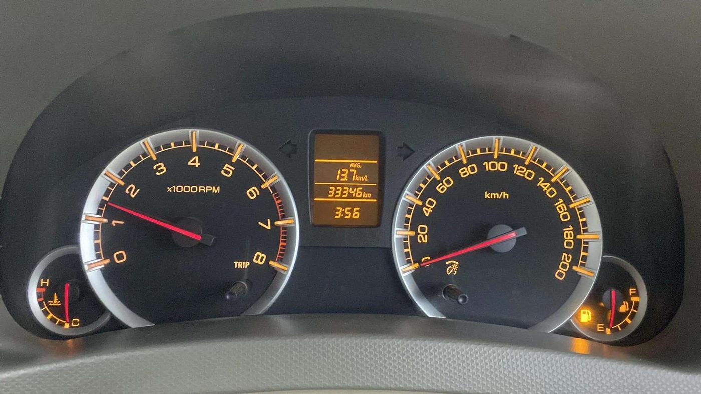 2017 Maruti Ertiga VXI ABS, Petrol, Manual, 33,417 km, Odometer Image