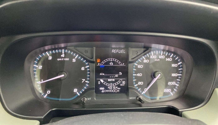 2022 Tata PUNCH ADVENTURE MT, Petrol, Manual, 43,173 km, Odometer Image