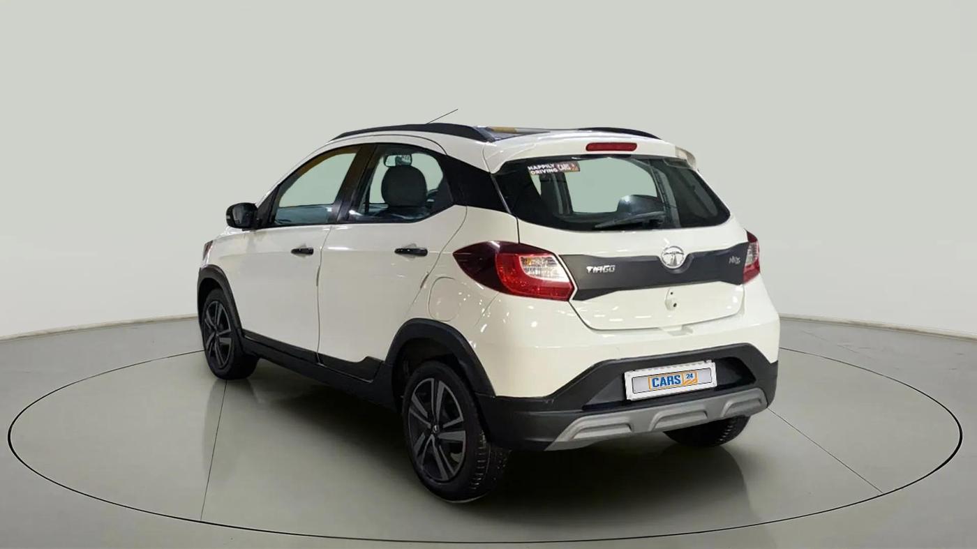 2022 Tata TIAGO NRG XZ AMT, Petrol, Automatic, 7,856 km, Left Back Diagonal