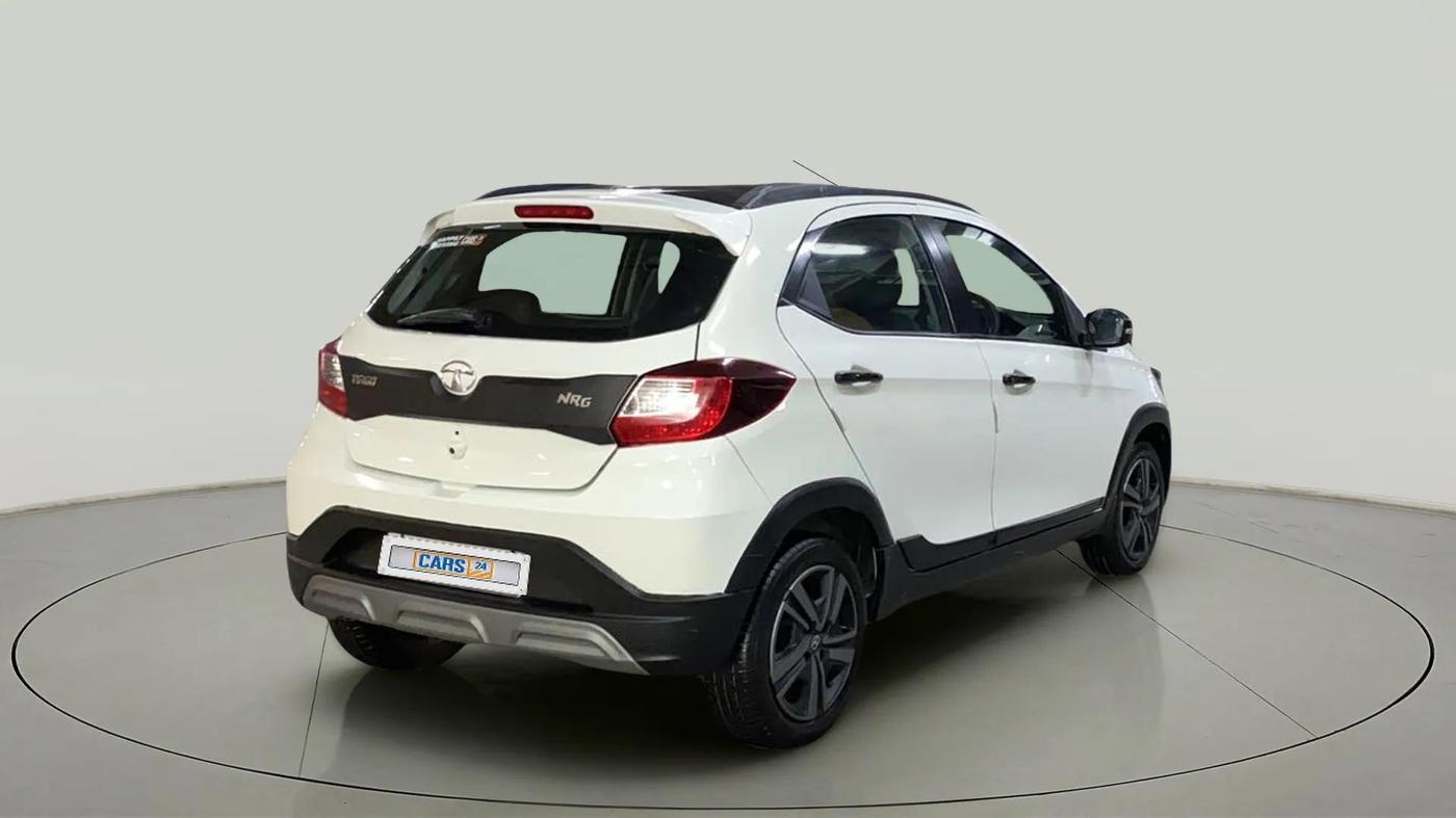 2022 Tata TIAGO NRG XZ AMT, Petrol, Automatic, 7,856 km, Right Back Diagonal