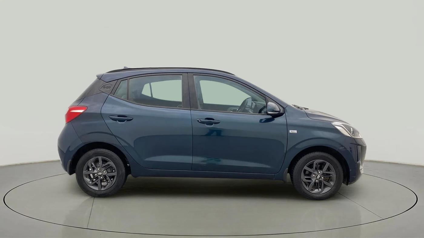 2022 Hyundai GRAND I10 NIOS SPORTZ AMT 1.2 KAPPA VTVT, Petrol, Automatic, 31,550 km, Right Side View