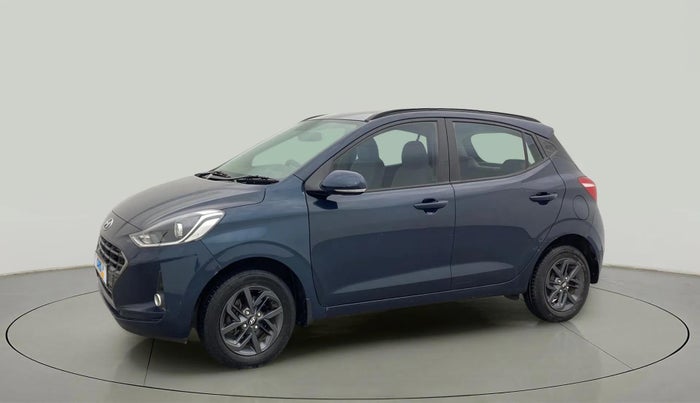 2022 Hyundai GRAND I10 NIOS SPORTZ AMT 1.2 KAPPA VTVT, Petrol, Automatic, 31,528 km, Left Front Diagonal