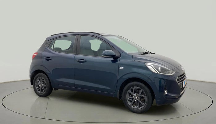 2022 Hyundai GRAND I10 NIOS SPORTZ AMT 1.2 KAPPA VTVT, Petrol, Automatic, 31,528 km, Right Front Diagonal