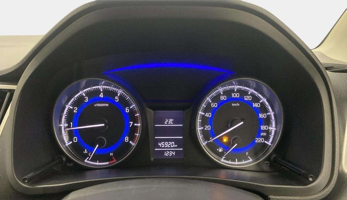 2017 Maruti Baleno DELTA PETROL 1.2, Petrol, Manual, 45,918 km, Odometer Image