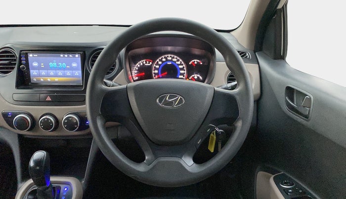 2017 Hyundai Grand i10 MAGNA AT 1.2 KAPPA VTVT, Petrol, Automatic, 16,760 km, Steering Wheel Close Up