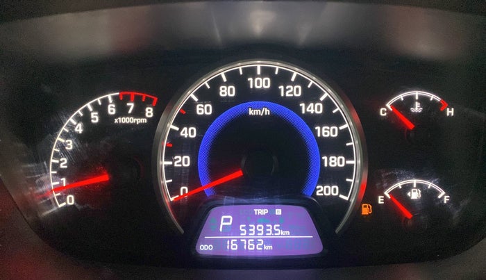 2017 Hyundai Grand i10 MAGNA AT 1.2 KAPPA VTVT, Petrol, Automatic, 16,760 km, Odometer Image