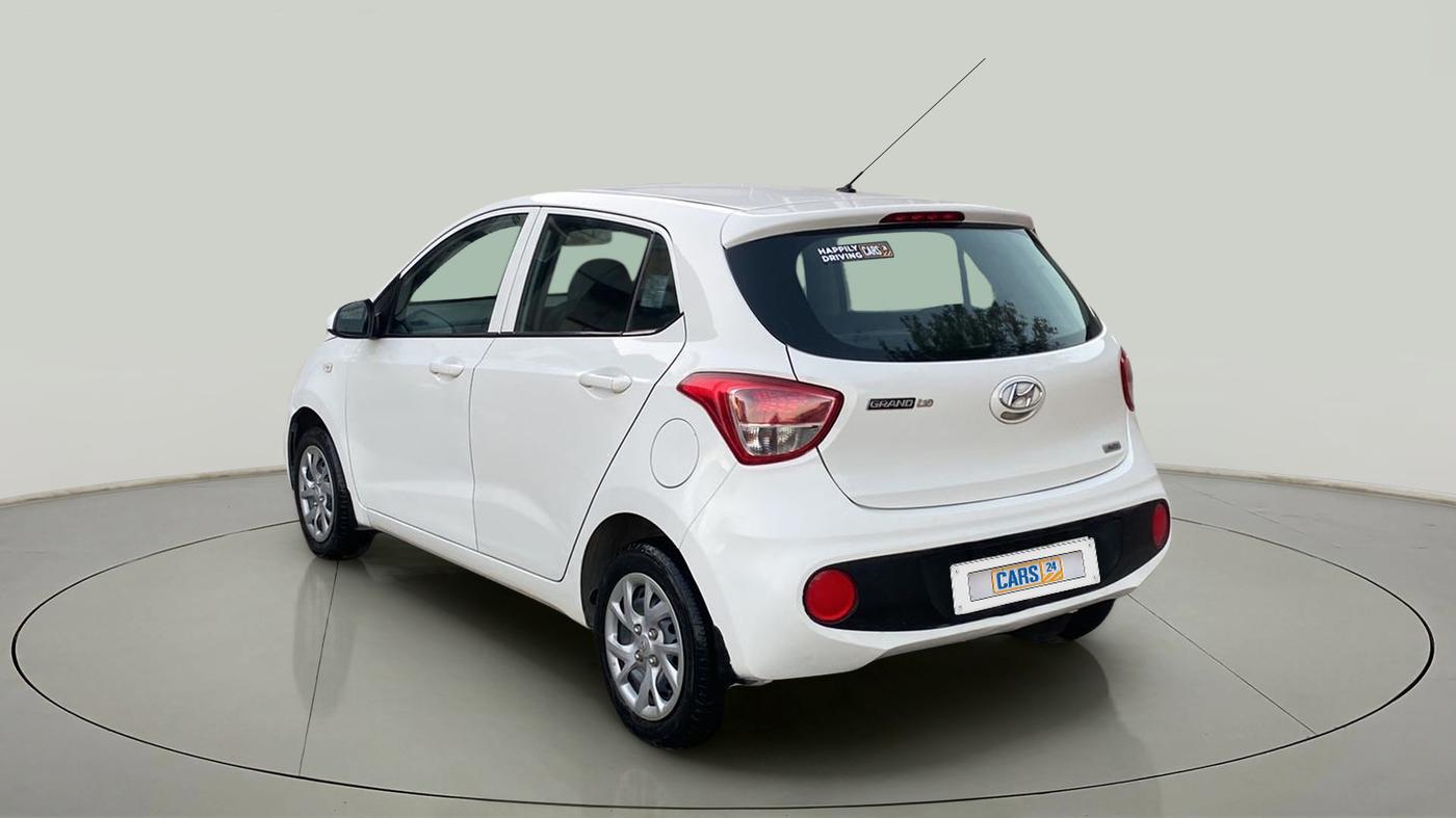 2017 Hyundai Grand i10 MAGNA AT 1.2 KAPPA VTVT, Petrol, Automatic, 16,764 km, Left Back Diagonal