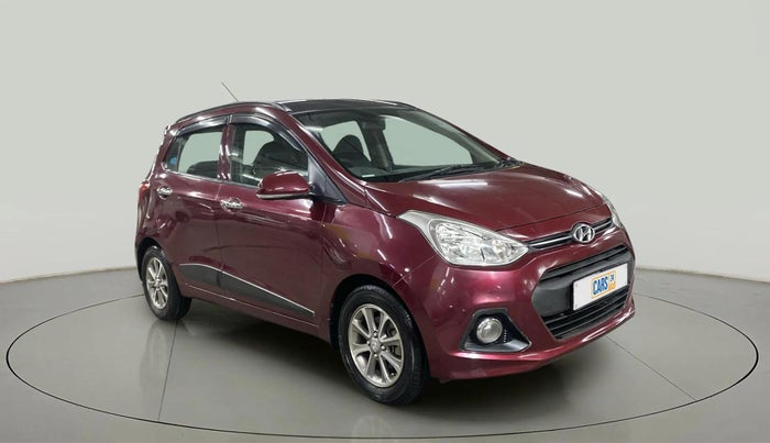 2016 Hyundai Grand i10 ASTA (O) 1.2 KAPPA VTVT, Petrol, Manual, 27,620 km, Right Front Diagonal