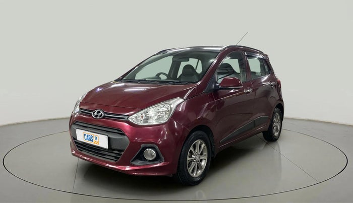 2016 Hyundai Grand i10 ASTA (O) 1.2 KAPPA VTVT, Petrol, Manual, 27,620 km, Left Front Diagonal