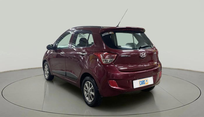 2016 Hyundai Grand i10 ASTA (O) 1.2 KAPPA VTVT, Petrol, Manual, 27,620 km, Left Back Diagonal