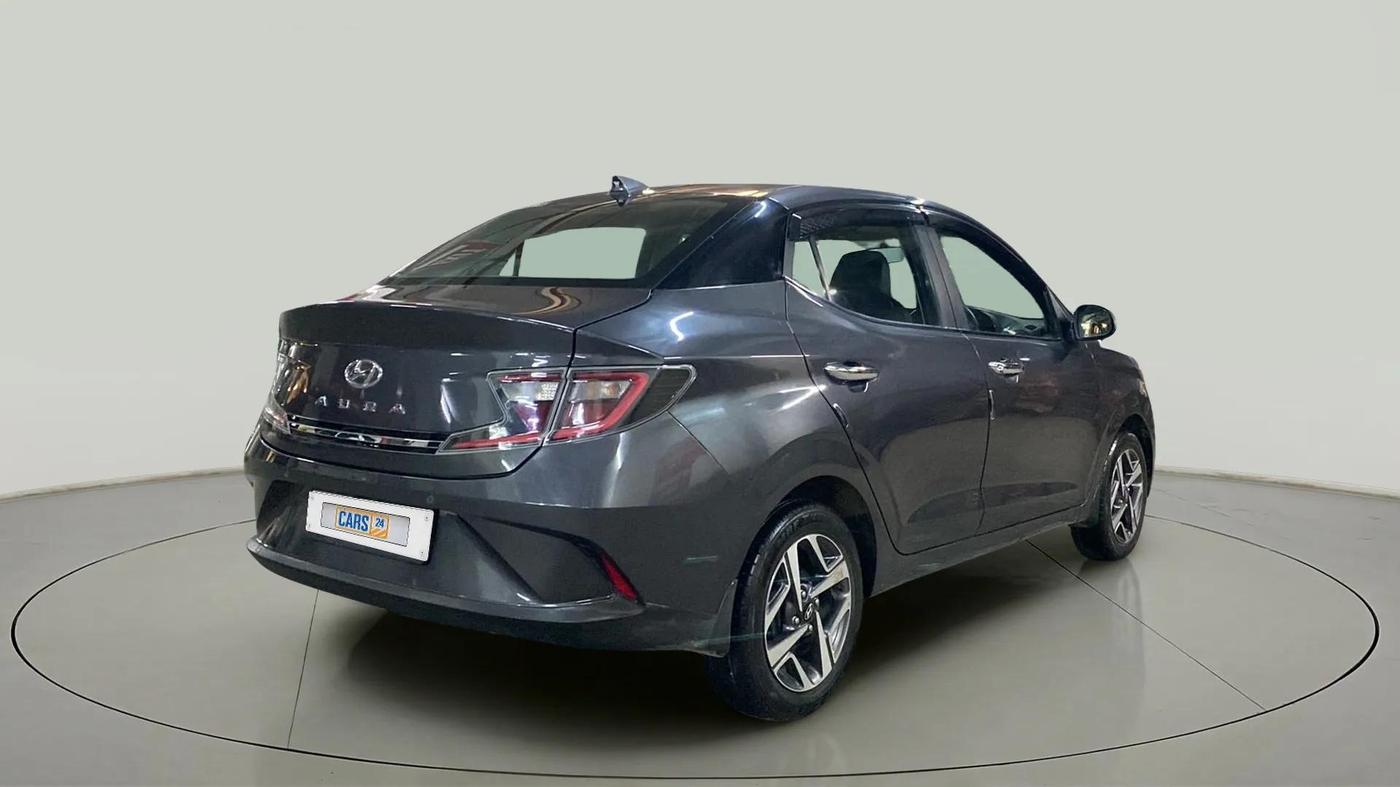 2021 Hyundai AURA SX 1.2, Petrol, Manual, 26,623 km, Right Back Diagonal