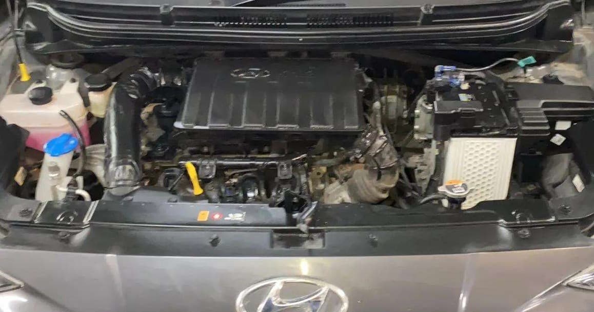 2021 Hyundai AURA SX 1.2, Petrol, Manual, 26,623 km, Open Bonet