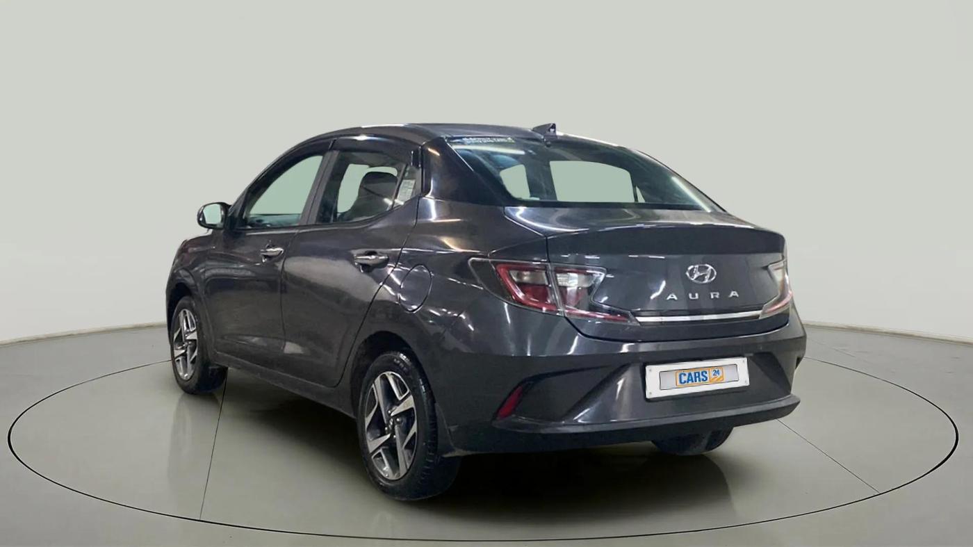 2021 Hyundai AURA SX 1.2, Petrol, Manual, 26,623 km, Left Back Diagonal
