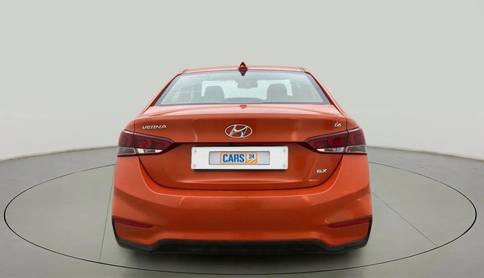 2018 Hyundai Verna 1.6 VTVT SX, Petrol, Manual, 60,444 km, Back/Rear