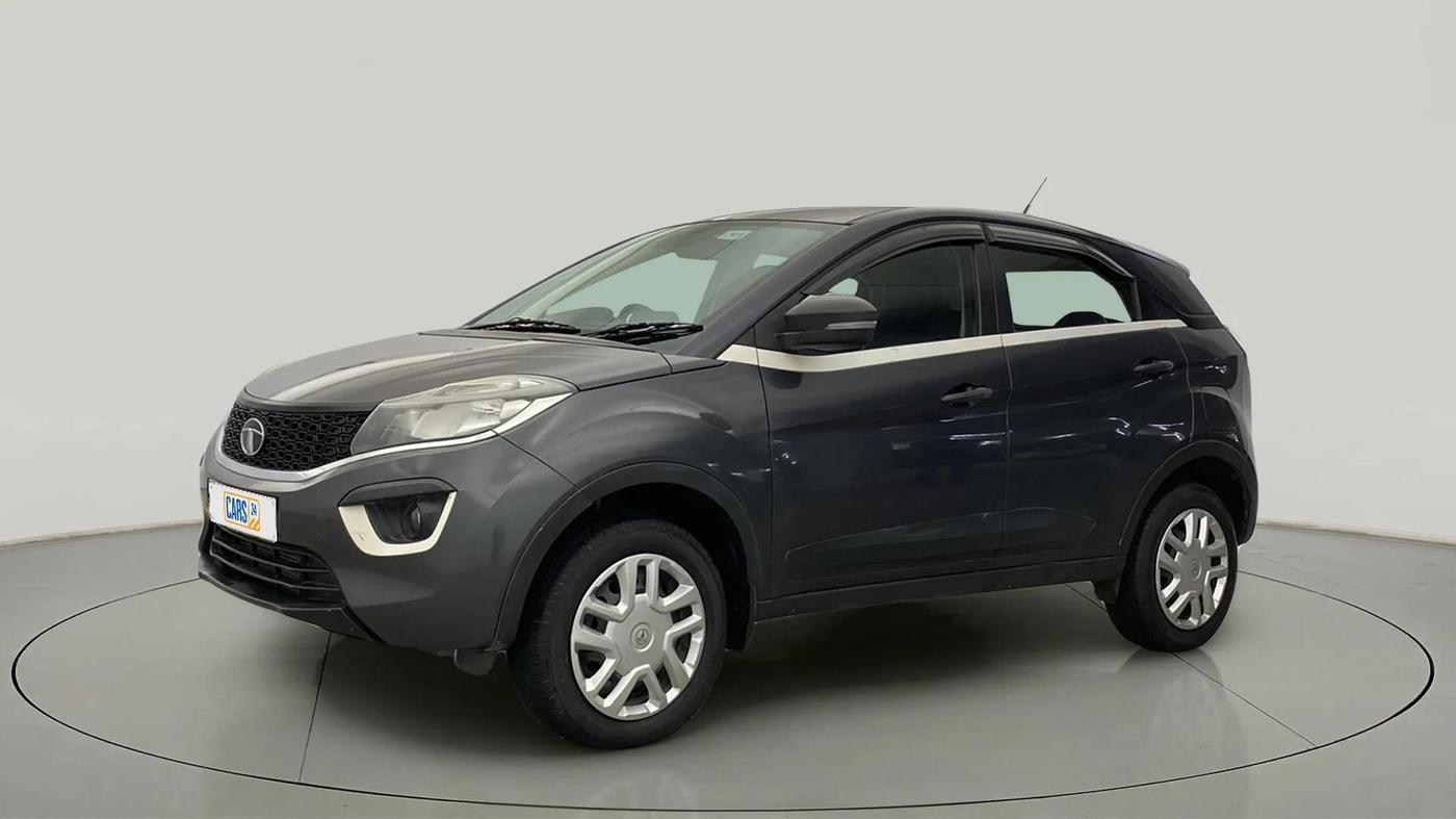 2019 Tata NEXON XM PETROL, CNG, Manual, 60,312 km, Left Front Diagonal