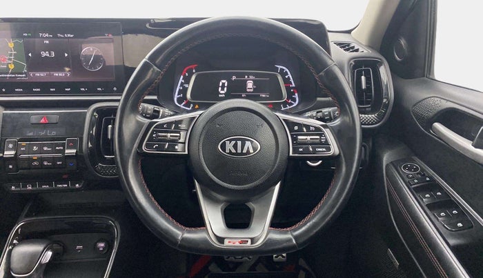 2020 KIA SONET GTX PLUS 1.5 AT, Diesel, Automatic, 77,839 km, Steering Wheel Close Up