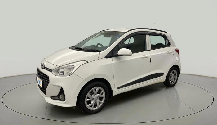 2019 Hyundai Grand i10 SPORTZ 1.2 KAPPA VTVT, CNG, Manual, 53,358 km, Left Front Diagonal