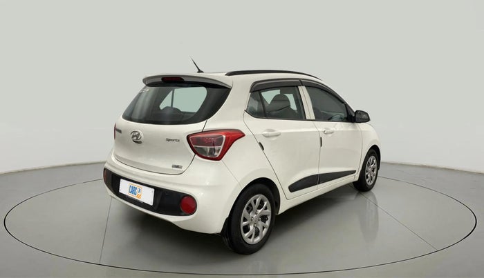 2019 Hyundai Grand i10 SPORTZ 1.2 KAPPA VTVT, CNG, Manual, 53,358 km, Right Back Diagonal