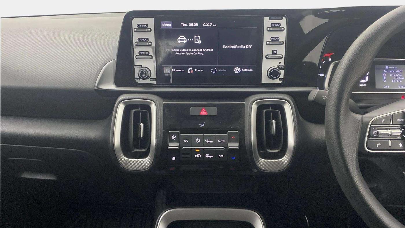 2023 KIA SONET HTK PLUS 1.2, Petrol, Manual, 5,757 km, Air Conditioner