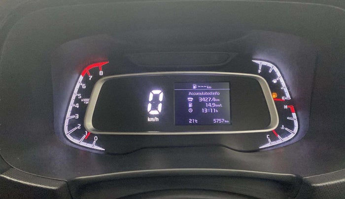 2023 KIA SONET HTK PLUS 1.2, Petrol, Manual, 5,757 km, Odometer Image