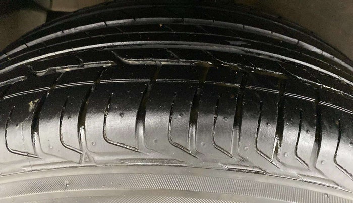 2021 Tata NEXON XZA PLUS PETROL, Petrol, Automatic, 57,239 km, Left Front Tyre Tread