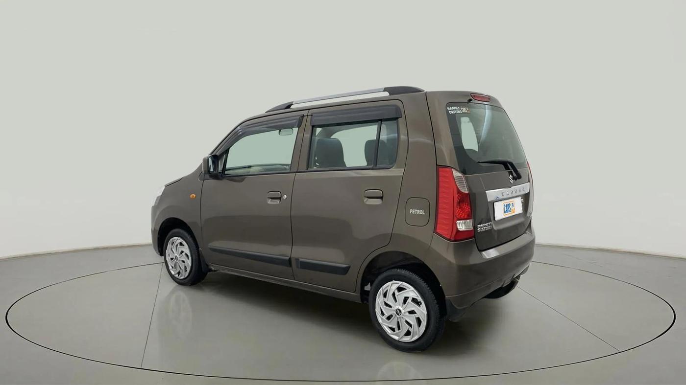 2017 Maruti Wagon R 1.0 VXI AMT, Petrol, Automatic, 53,092 km, Left Back Diagonal