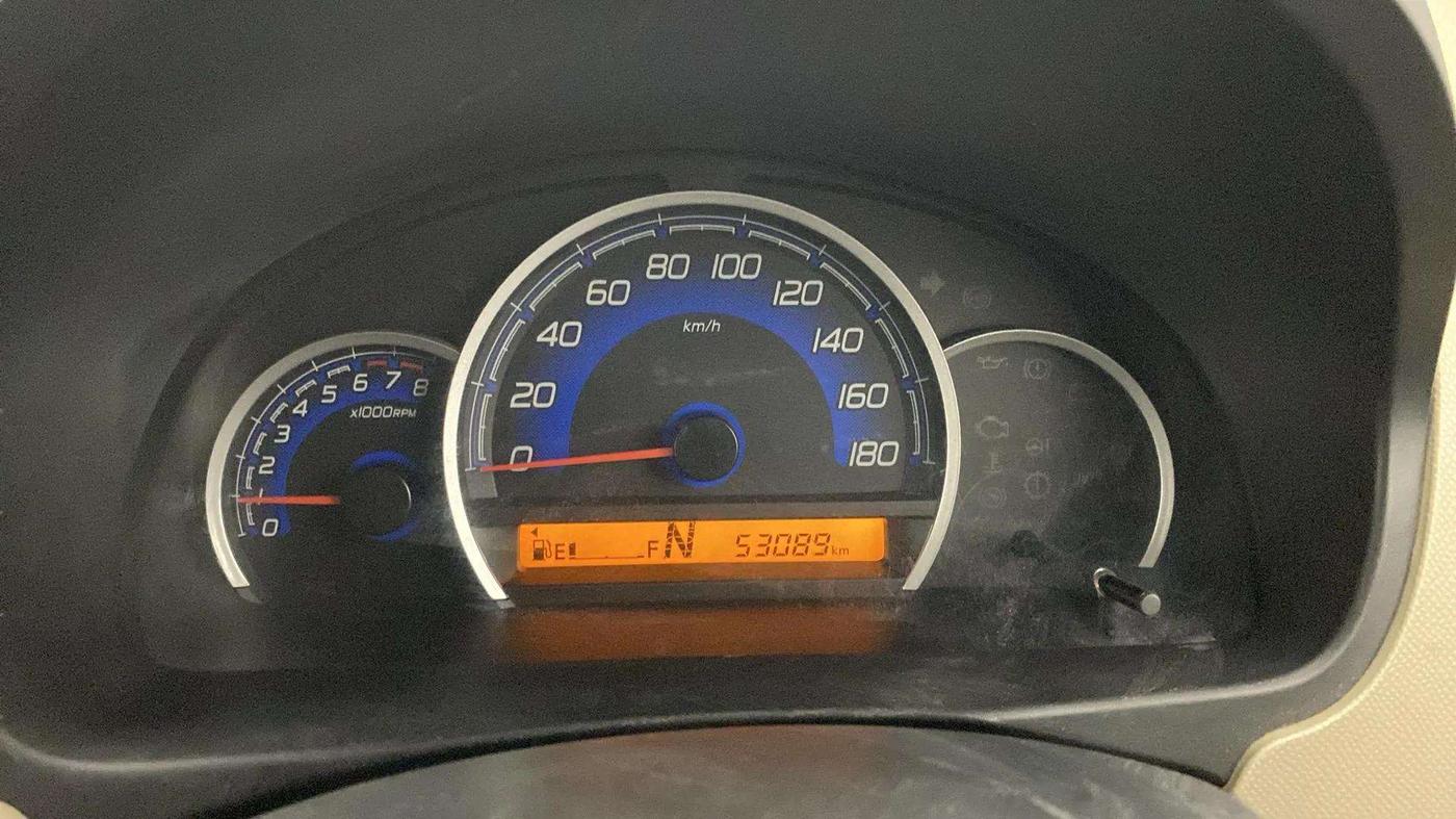 2017 Maruti Wagon R 1.0 VXI AMT, Petrol, Automatic, 53,092 km, Odometer Image