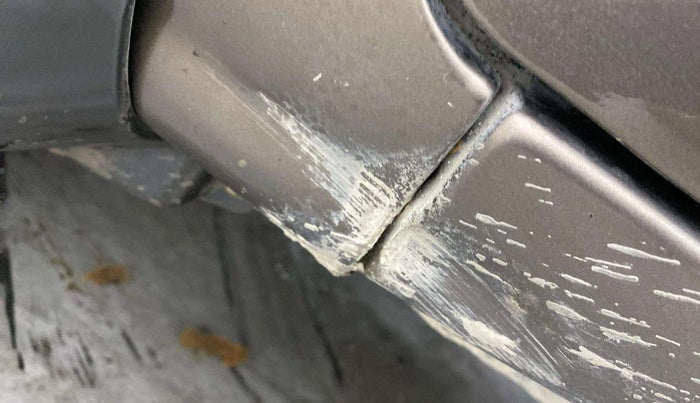 2017 Maruti Wagon R 1.0 VXI AMT, Petrol, Automatic, 53,085 km, Left running board - Slightly dented