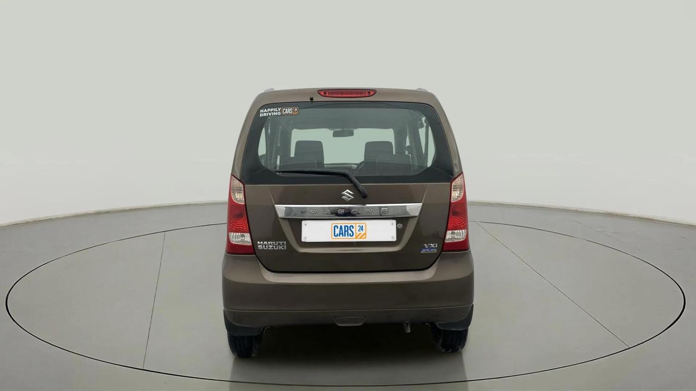 2017 Maruti Wagon R 1.0 VXI AMT, Petrol, Automatic, 53,092 km, Back/Rear