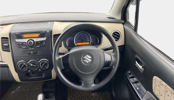 2017 Maruti Wagon R 1.0 VXI AMT, Petrol, Automatic, 53,085 km, Steering Wheel Close Up