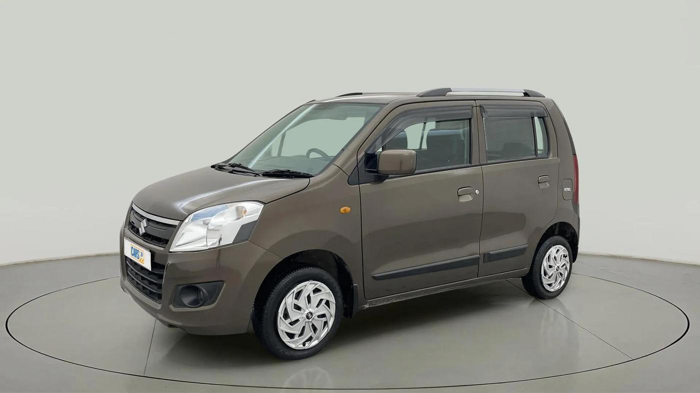 2017 Maruti Wagon R 1.0 VXI AMT, Petrol, Automatic, 53,092 km, Left Front Diagonal