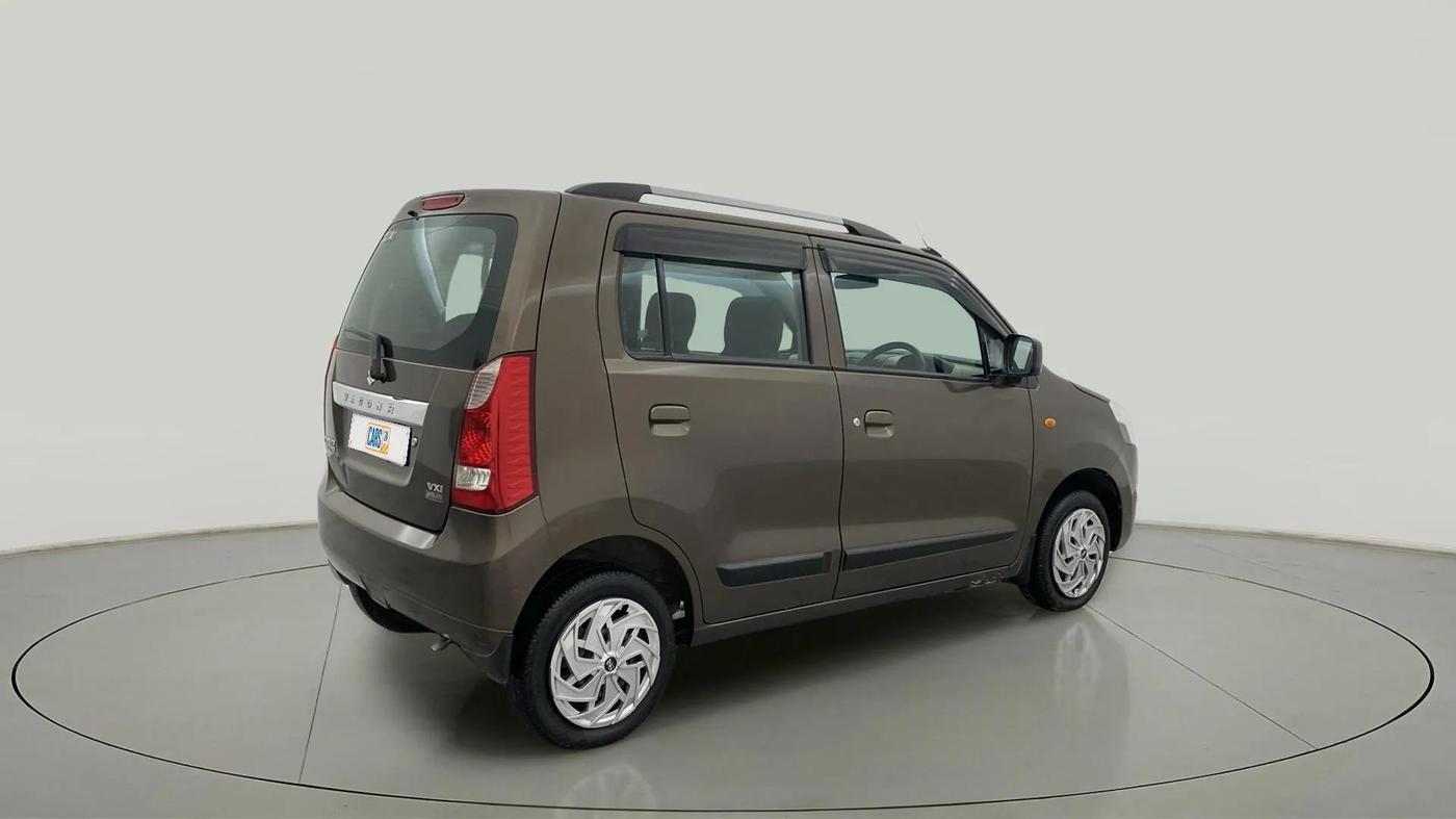 2017 Maruti Wagon R 1.0 VXI AMT, Petrol, Automatic, 53,092 km, Right Back Diagonal