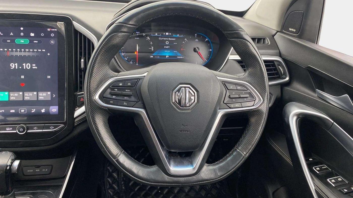 2019 MG HECTOR SHARP 1.5 DCT PETROL, Petrol, Automatic, 15,735 km, Steering Wheel Close Up