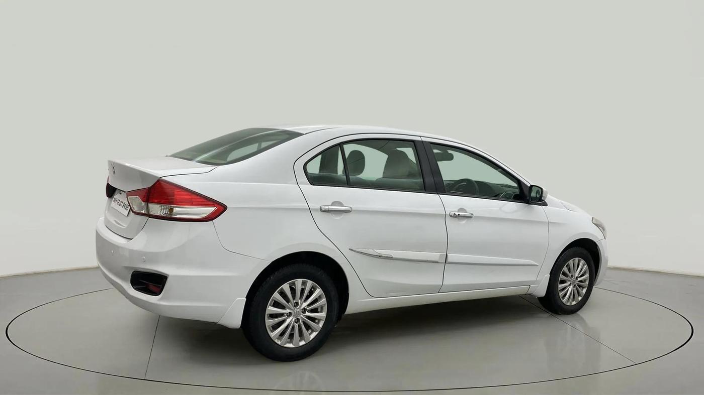 2018 Maruti Ciaz ZETA 1.4  MT PETROL, Petrol, Manual, 1,00,300 km, Right Back Diagonal