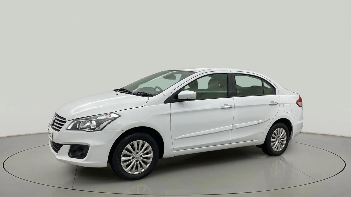 2018 Maruti Ciaz ZETA 1.4  MT PETROL, Petrol, Manual, 1,00,300 km, Left Front Diagonal