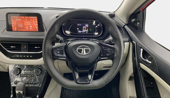 2023 Tata NEXON XZA PLUS LUXURY SUNROOF PETROL, Petrol, Automatic, 9,777 km, Steering Wheel Close Up