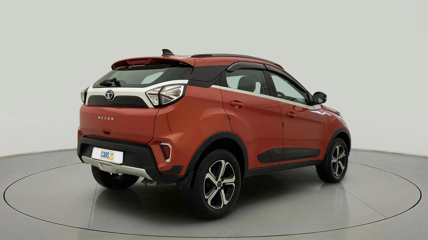 2023 Tata NEXON XZA PLUS LUXURY SUNROOF PETROL, Petrol, Automatic, 9,885 km, Right Back Diagonal