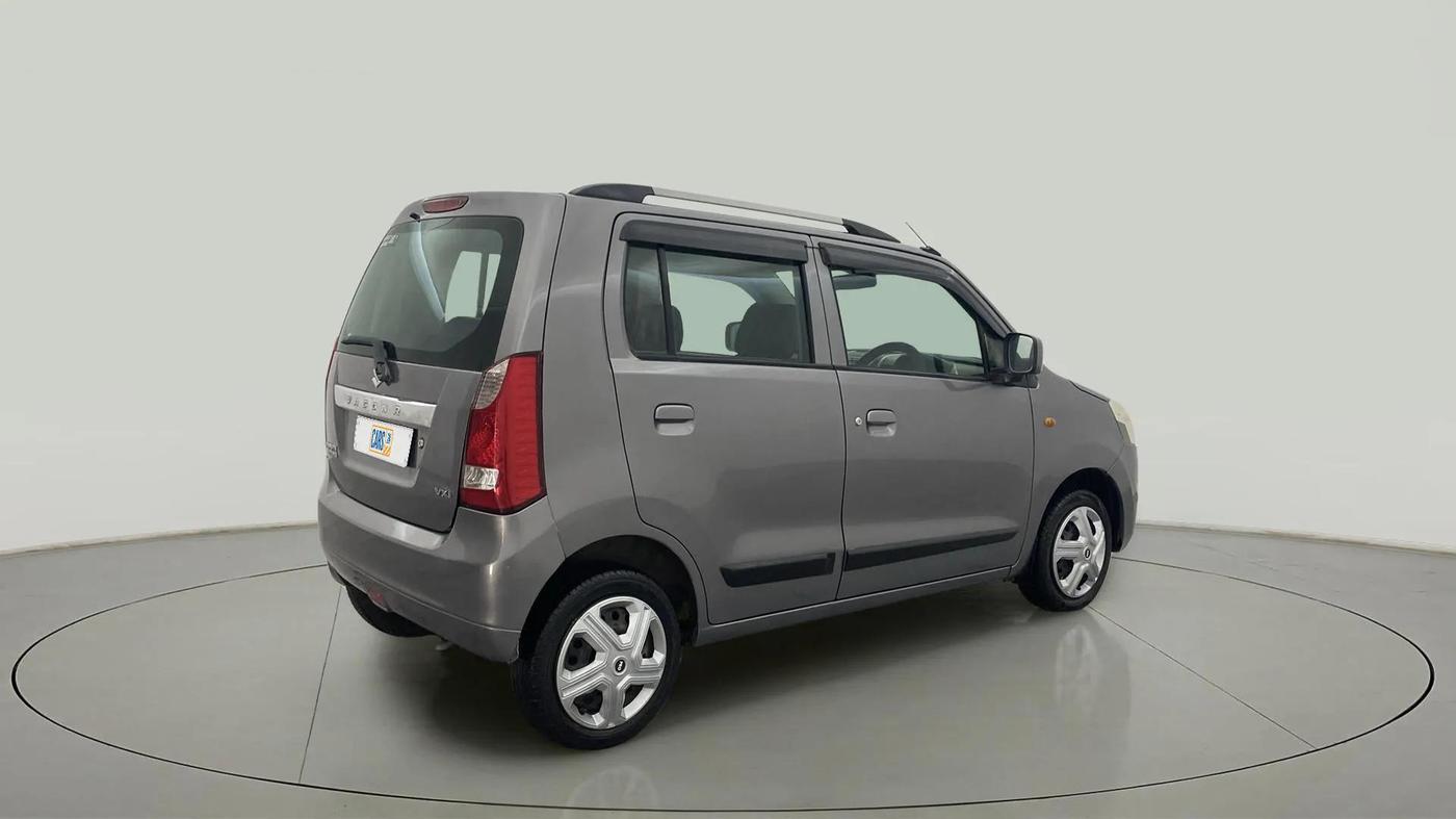 2014 Maruti Wagon R 1.0 VXI, Petrol, Manual, 94,037 km, Right Back Diagonal
