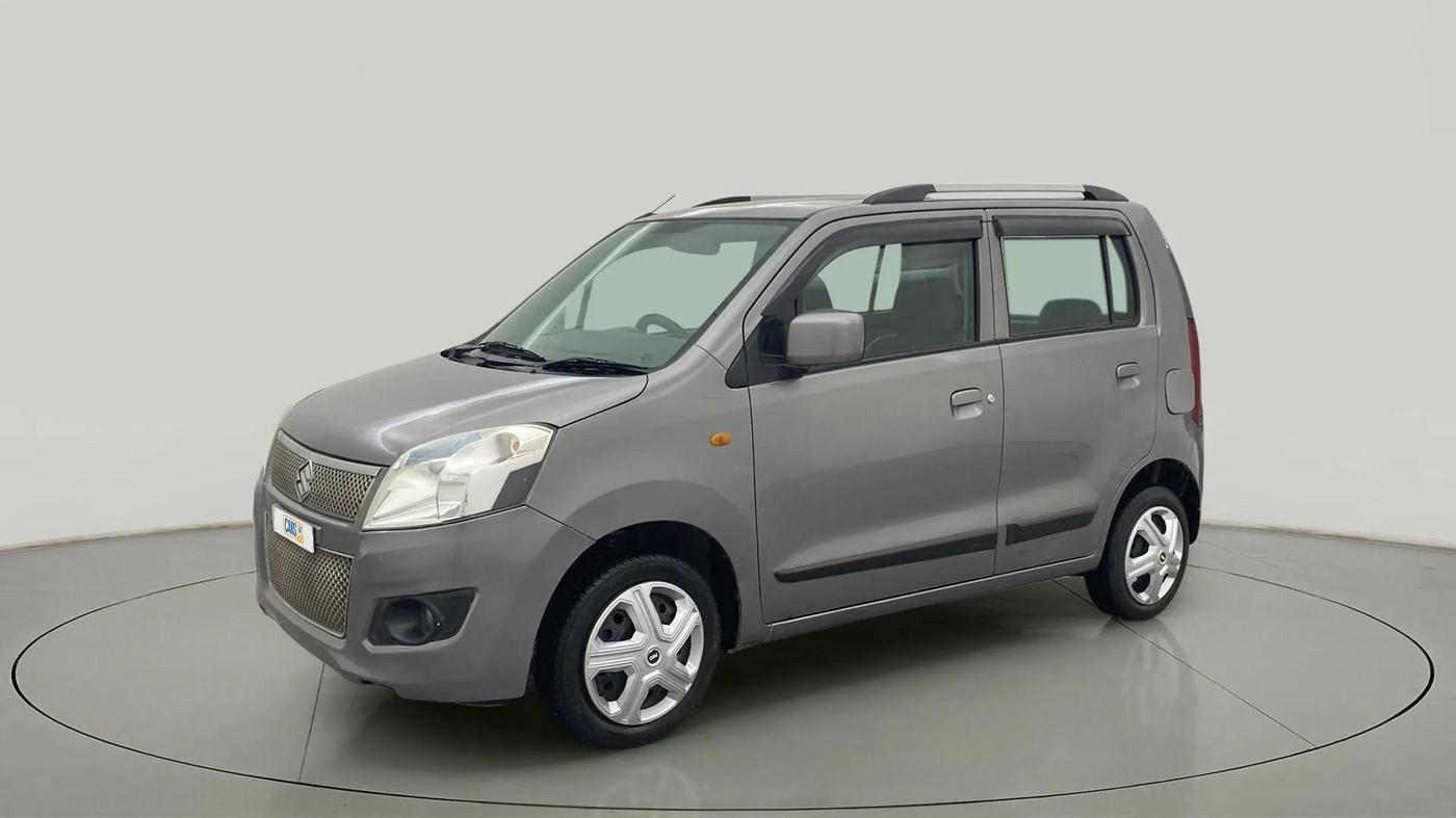 2014 Maruti Wagon R 1.0 VXI, Petrol, Manual, 94,037 km, Left Front Diagonal