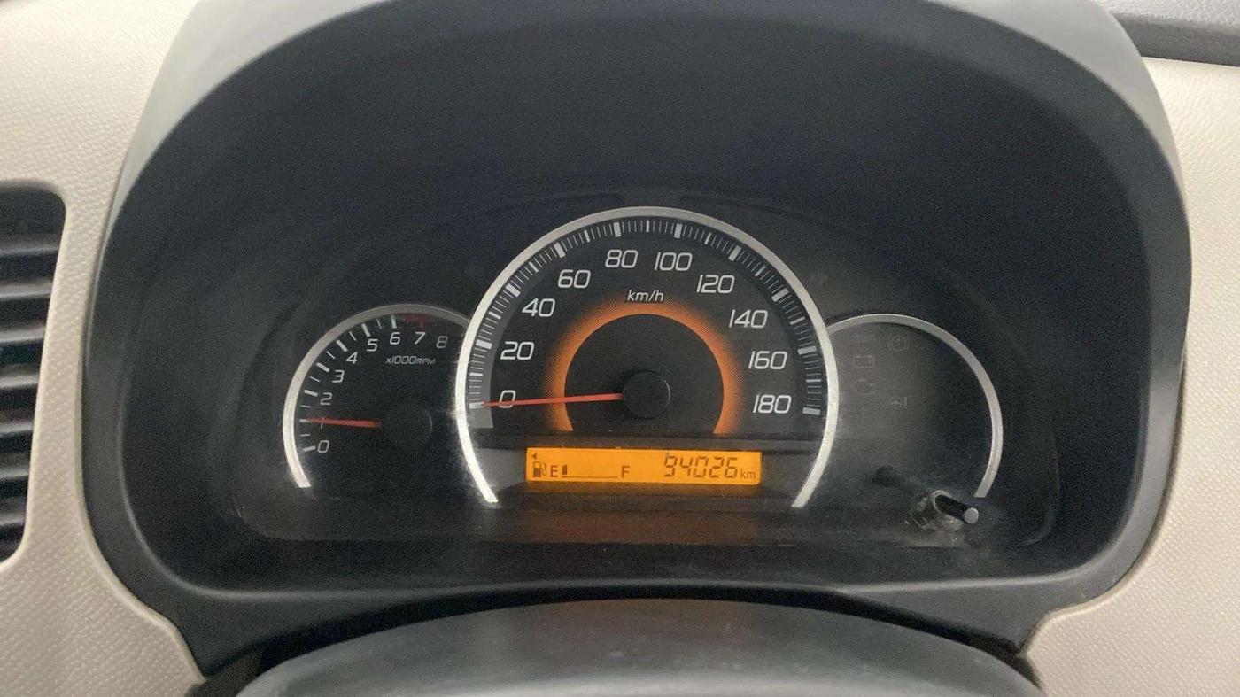 2014 Maruti Wagon R 1.0 VXI, Petrol, Manual, 94,037 km, Odometer Image